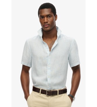 Superdry Chemise de vacances bleue