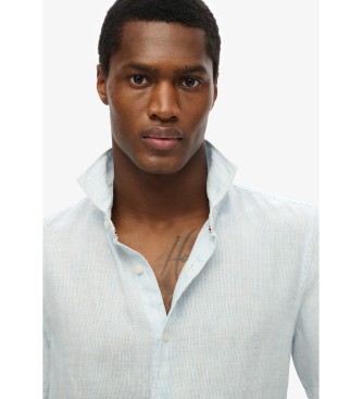 Superdry Chemise de vacances bleue