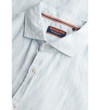 Superdry Chemise de vacances bleue