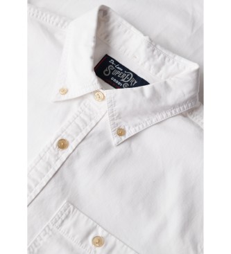 Superdry Merchant Store kortrmet skjorte hvid