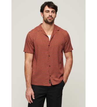 Superdry Revere 70's shirt red