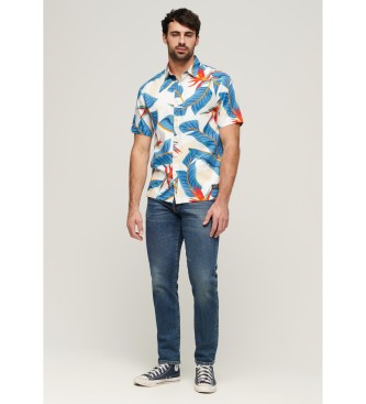 Superdry Hawaii shirt wit