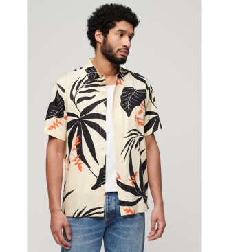 Superdry Beige Hawaii shirt