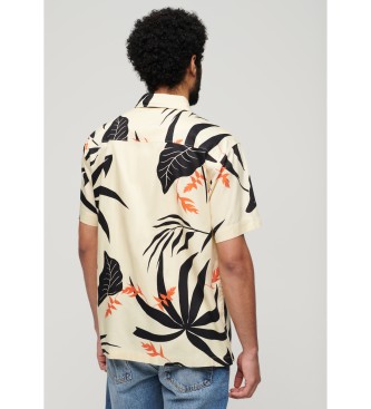 Superdry Beżowa koszula hawajska