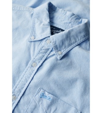 Superdry Long sleeve oxford shirt Blue