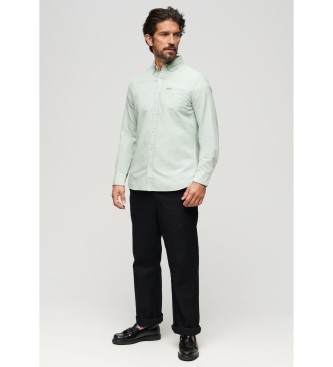 Superdry Groen Oxford overhemd