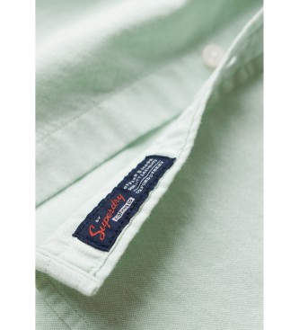 Superdry Camisa Oxford verde