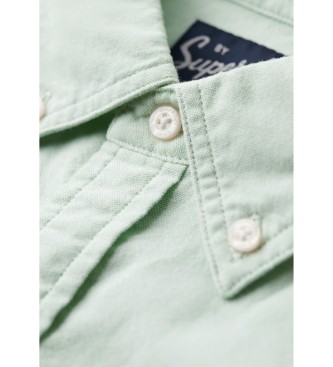 Superdry Camisa Oxford verde