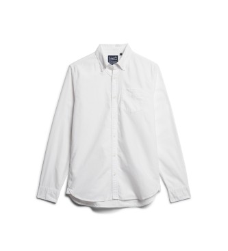 Superdry Camisa Oxford blanco