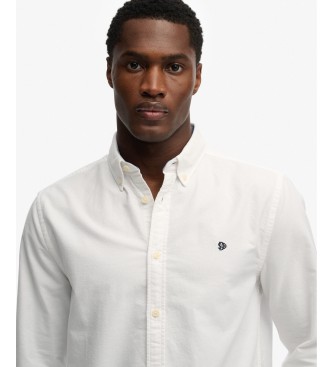 Superdry Preppy Oxford Shirt in White