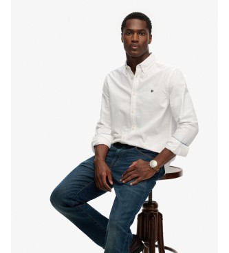 Superdry Preppy Oxford Shirt in White