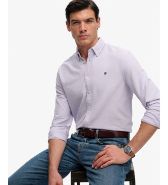 Superdry Lilac Preppy Oxford Shirt