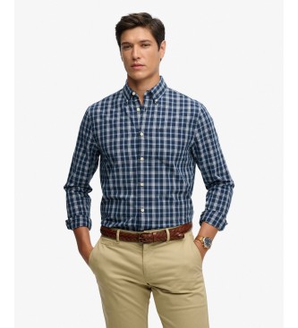Superdry Preppy Poplin Navy Shirt