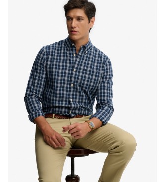 Superdry Preppy Poplin Navy Shirt