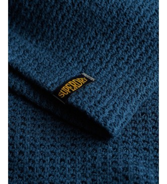 Superdry Navy Texture Shirt
