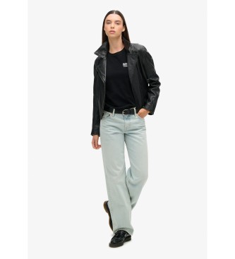 Superdry T-shirt Sport Luxe schwarz