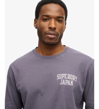 Superdry T-shirt Athletic Essential gris fonc