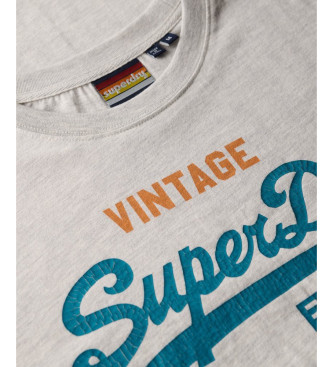 Superdry T-shirt dcontract Cali beige