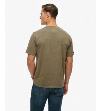Superdry Campaign Souvenir T-shirt green