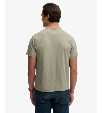 Superdry Klasična majica za dedka zelena