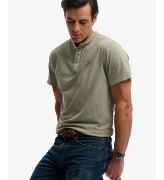 Superdry Klasična majica za dedka zelena