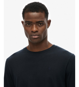 Superdry Koszulka Classic Essential w kolorze granatowym