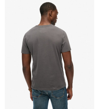 Superdry T-majica Classic T Vintage siva