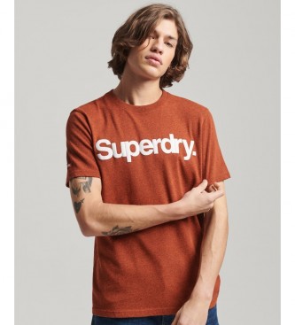 Superdry Klassisk orange T-shirt