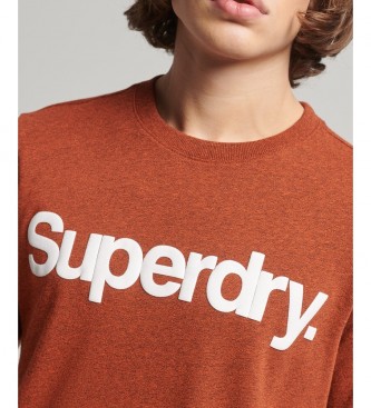 Superdry Klassisk orange T-shirt