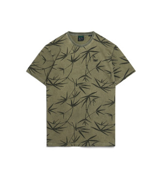 Superdry T-shirt  imprim surdimensionn vert vintage
