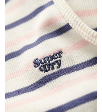 Superdry T-shirt met logo Essential veelkleurig