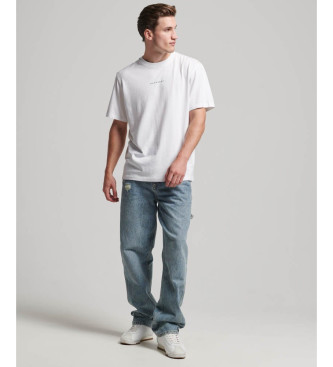 Superdry T-shirt com logtipo Code Surplus branco