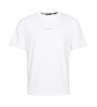 Superdry T-shirt with logo Code Surplus white