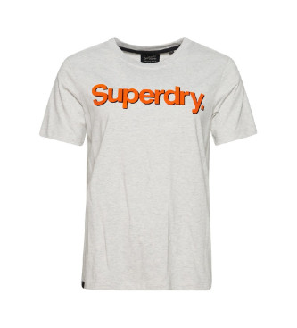 Superdry T-shirt avec logo Core Neon grey
