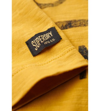 Superdry T-shirt Copper Label jaune