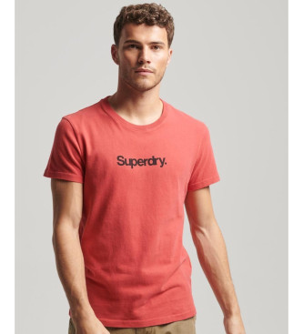 Superdry Majica Core Logo Classic rdeča