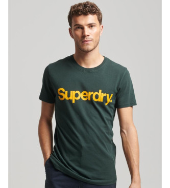 Superdry Core Logo Classic T-shirt groen