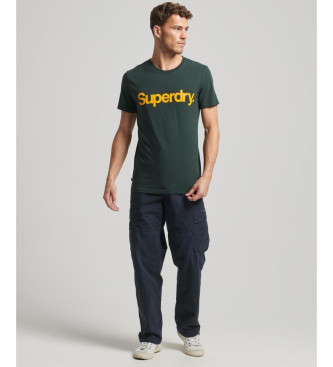 Superdry Majica Core Logo Classic zelena