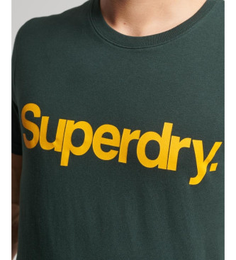 Superdry Camiseta Core Logo Classic verde