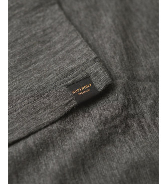 Superdry Camiseta corta holgada gris