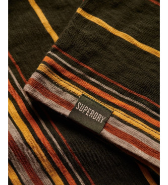 Superdry Multicoloured striped relaxed fit t-shirt