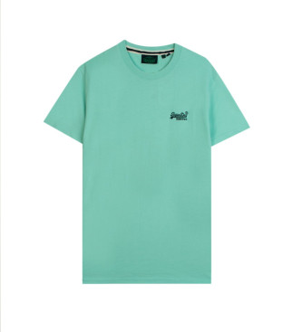 Superdry T-shirt Essential Logo vert. turquoise