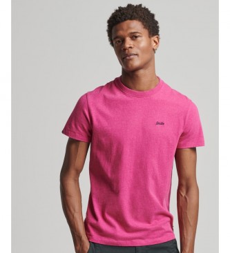 Superdry Camiseta  Essential rosa