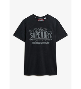 Superdry Heritage T-shirt svart