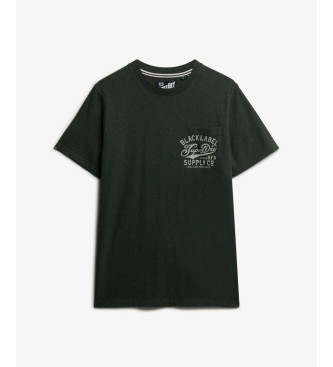 Superdry Industrieel Relaxed T-shirt groen
