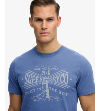 Superdry Lo-fi Dockside mornarska majica