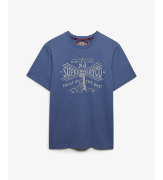 Superdry Lo-fi Dockside mornarska majica