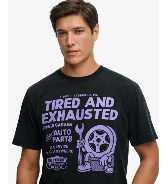 Superdry Majica lokalnega podjetja črna