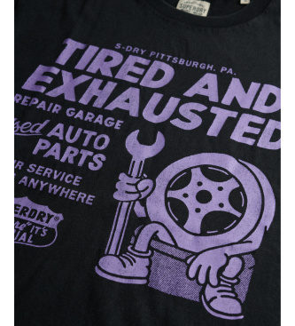 Superdry Majica lokalnega podjetja črna