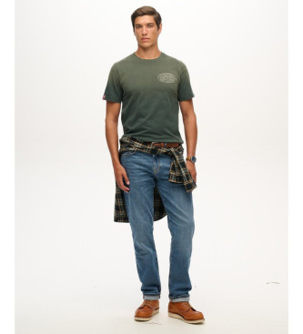 Superdry T-shirt Lofi verde